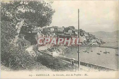 Ansichtskarte AK Marseille La Corniche Anse du prophete EL