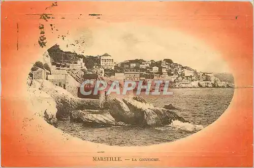 Cartes postales Marseille la corniche