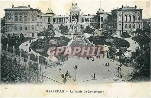 Cartes postales Marseille palais de Longchamp