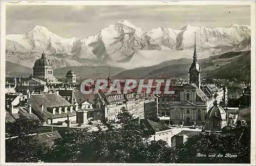 Cartes postales Berne et les Alpes