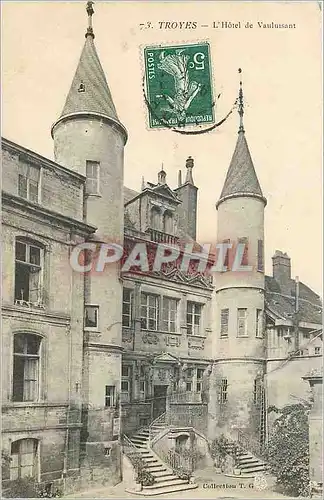 Ansichtskarte AK Troyes  l'Hotel de Vauluisant