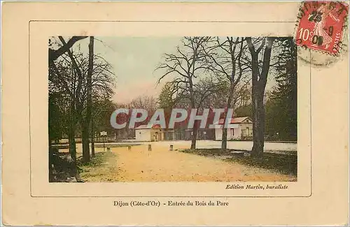 Ansichtskarte AK Dijon cote d 'or Entr�e du Bois du parc