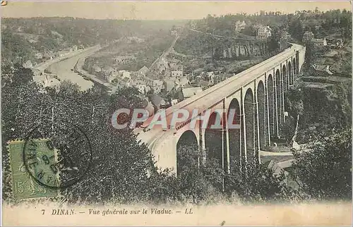 Ansichtskarte AK Dinan vue generale sur le Viaduc LL