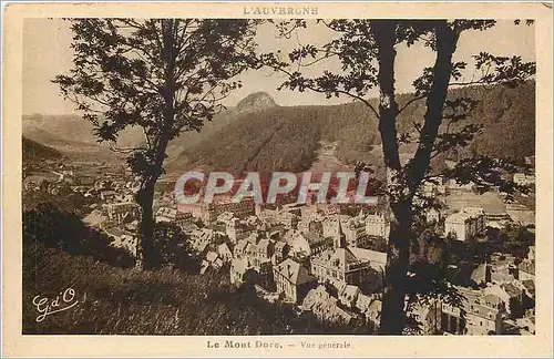 Cartes postales Le mont dore vue generale