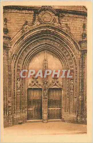 Cartes postales Dives sur mer l'Eglise Le portail