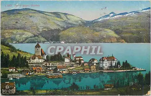 Cartes postales Spiez gagen Gunten