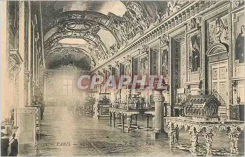 Cartes postales Paris musee de louvre