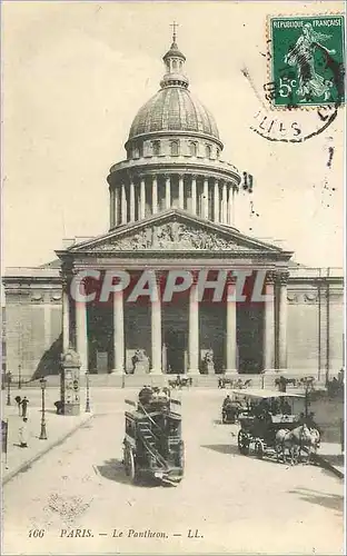 Cartes postales Paris Le pantheon LL