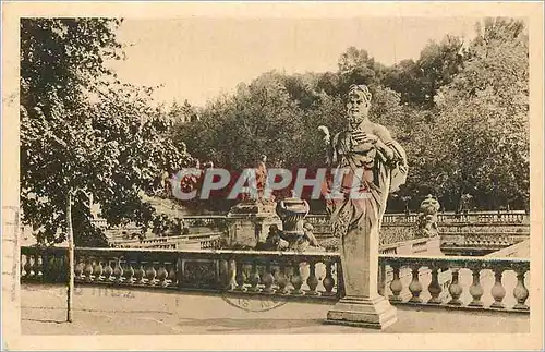 Cartes postales Nimes Vue du Jardin de la Fontaine