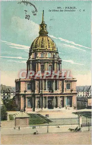 Ansichtskarte AK Paris Le Dome des Invalides