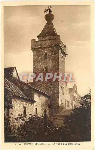 Ansichtskarte AK Rouffach Haut Rhin La Tour des Sorcieres