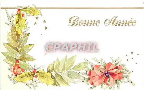 Cartes postales Bonne Annee Fleurs