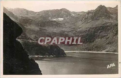 Cartes postales Les Pyrenees Illustrees Le Lac Bleu