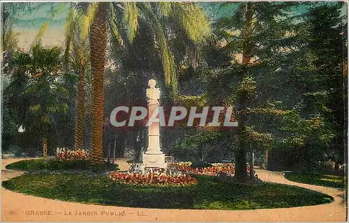 Cartes postales Grasse Le Jardin Public