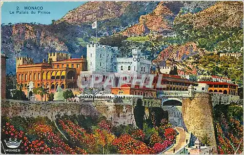 Cartes postales Monaco Le Palais du Prince