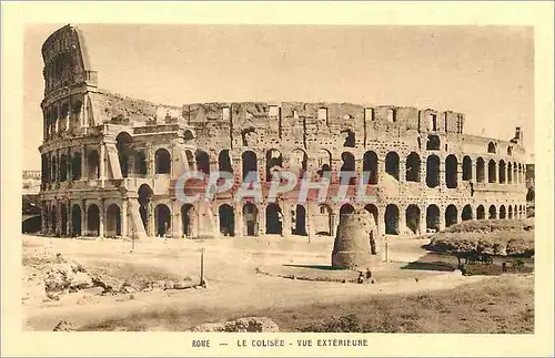 Ansichtskarte AK Rome Le Colisee Vue Exterieure