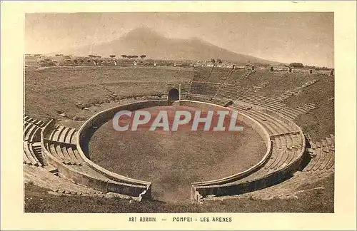 Ansichtskarte AK Pompei Les Arenes