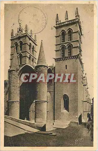 Ansichtskarte AK Montpellier Herault La Cathedrale Saint Pierre