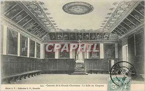 Ansichtskarte AK Couvent de la Grande Chartreuse La Salle du Chapitre