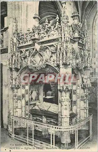 Ansichtskarte AK Bourg Eglise de Brou Mausolee de Marguerite d'Autriche