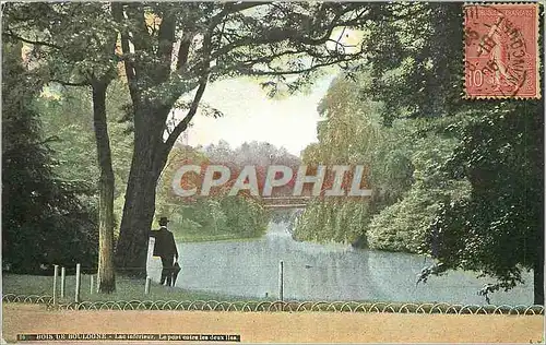 Ansichtskarte AK Bois de Boulogne Lac Inferieur La Pont entre