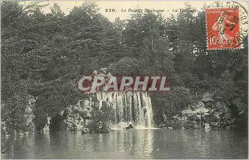 Ansichtskarte AK Le Bois de Boulogne La Cascade