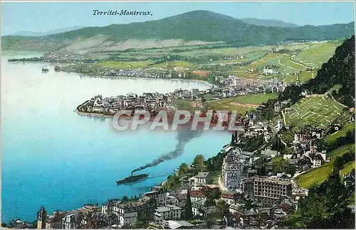 Cartes postales Territel Montreux