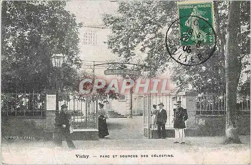 Cartes postales Vichy Parc et Sources des Celestins