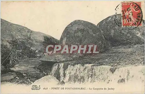 Cartes postales Foret de Fontainebleau La Casquette du Jockey