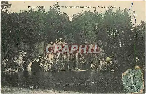 Cartes postales Paris La Cascade du Bois de Boulogne