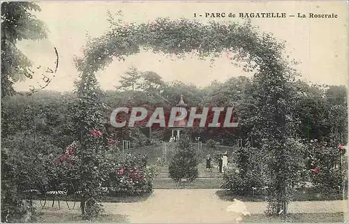 Ansichtskarte AK Parc de Bagatelle La Roseraie