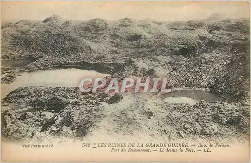 Cartes postales Les Ruines de la Grande Guerre Env de Verdun