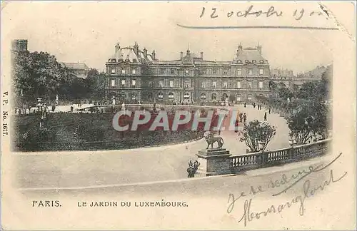 Cartes postales Paris Le Jardin du Luxembourg