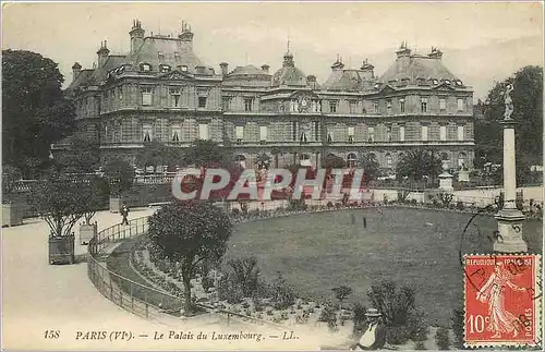 Cartes postales Paris Le Palais du Luxembourg