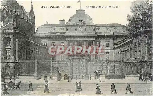 Cartes postales Paris Le Palais de Justice