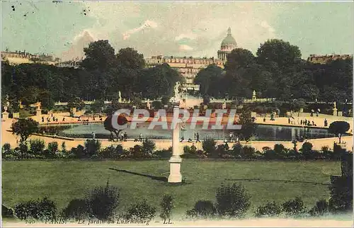 Cartes postales Paris Le Jardin du Luxembourg