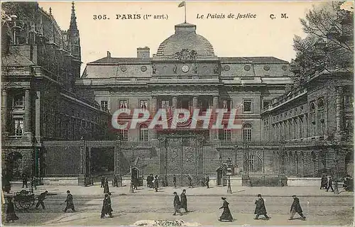 Cartes postales Paris Le Palais de Justice