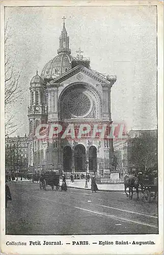 Cartes postales Paris Eglise Saint Augustin