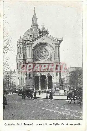 Cartes postales Paris Eglise Saint Augustin