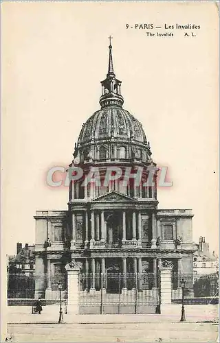 Cartes postales Paris Les Invalides