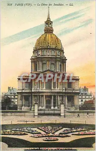 Ansichtskarte AK Paris Le Dome des Invalides