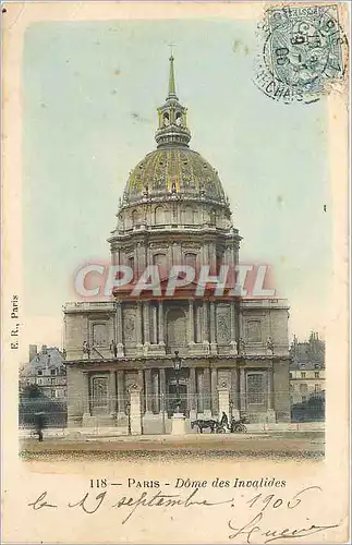 Ansichtskarte AK Paris Dome des Invalides