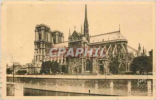 Ansichtskarte AK Paris Notre Dame Vue d'Ensemble