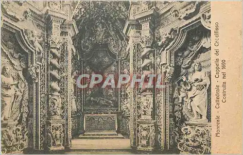 Cartes postales Monreale Cathedrale Cappella del Crecifisso