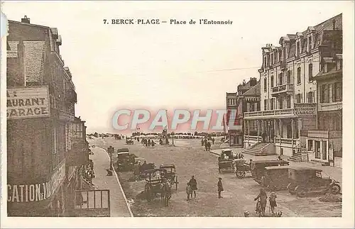 Ansichtskarte AK Berck Plage Plage de l'Entonnoir