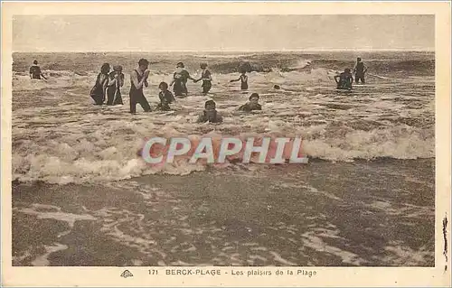 Cartes postales Berck Plage Les Plaisirs de la Plage