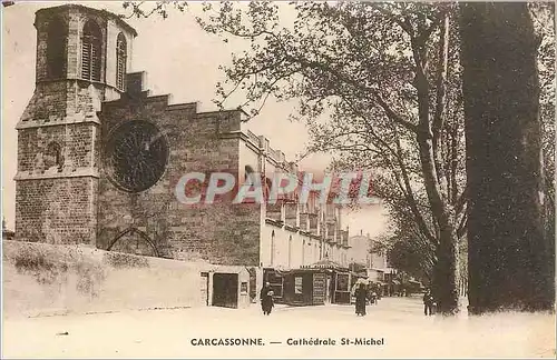 Cartes postales Carcassonne Cathedrale St Michel
