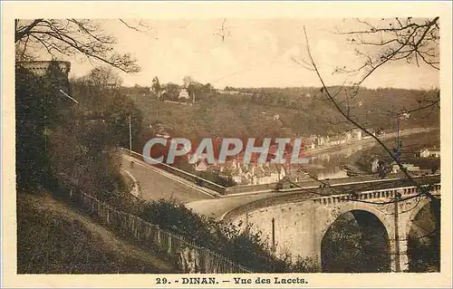 Cartes postales Dinan Vue des Lacets