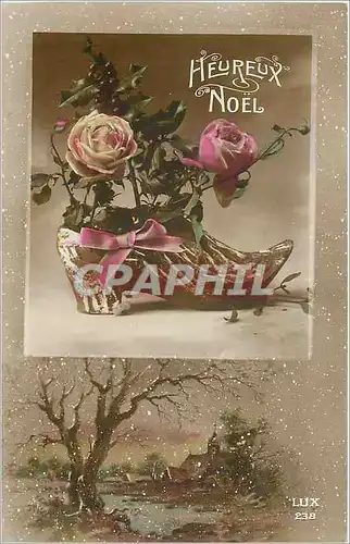 Cartes postales Heureux Noel Sabot