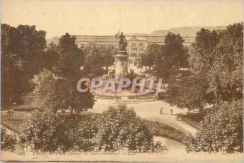 Ansichtskarte AK Lyon Place Carnot Gare Perrache